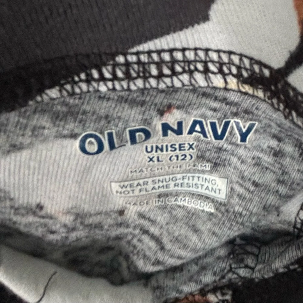 Old Navy‎ Kid's Halloween Dog Ghost Cotton Pajamas in Size XL